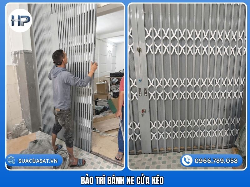 Mẹo bảo trì để bánh xe cửa kéo luôn bền bỉ