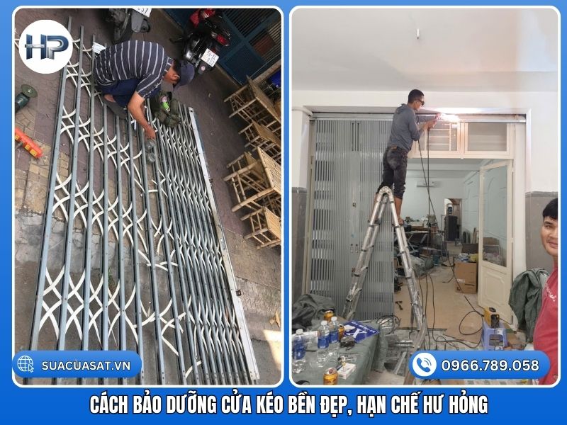 Cách Bảo Dưỡng Cửa Kéo Bền Đẹp, Hạn Chế Hư Hỏng