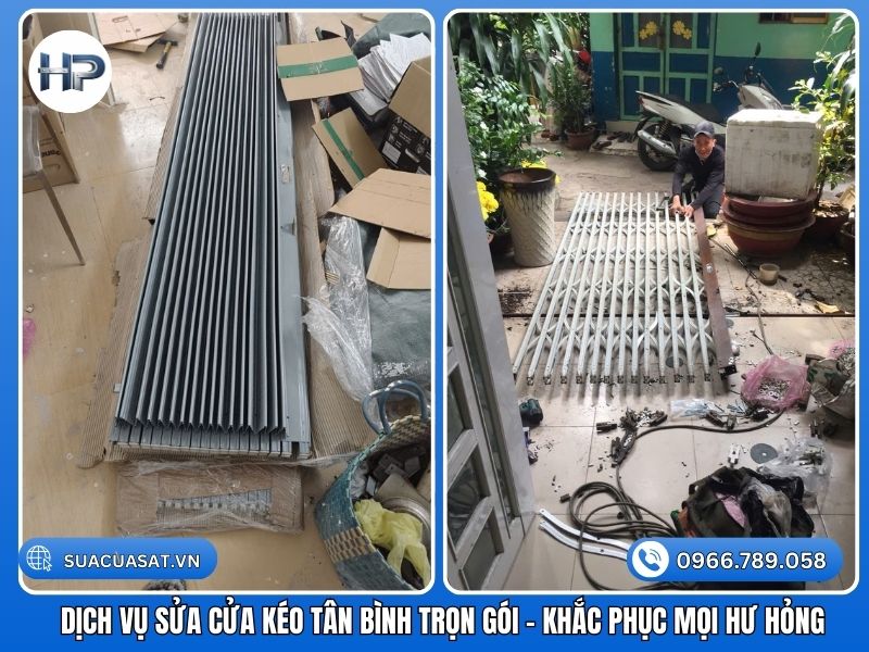 Dịch Vụ Sửa Cửa Kéo Tân Bình Trọn Gói – Khắc Phục Mọi Hư Hỏng