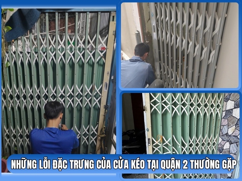 Khi Nào Cần Sửa Cửa Kéo Ngay? Cửa kéo bị kẹt ray, kéo nặng Cửa bị xệ, lệch bánh xe Nan cửa gãy, cong, bung mối hàn Khóa cửa kéo bị hư, kẹt chìa Cửa kéo phát tiếng kêu lớn khi đóng mở Cửa kéo Đài Loan bị tuột lá, xổ trục Nếu không sửa sớm, cửa dễ hỏng nặng hơn, mất an toàn và tốn chi phí gấp đôi.