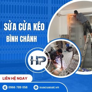 Sửa Cửa Kéo Bình Chánh , Giá Rẻ Từ 200K – Thợ Đến nhanh 15 Phút
