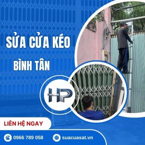 Sửa Cửa Kéo Bình Tân Nhanh Chóng – Thợ Giỏi Hỗ Trợ 24/7, Có Mặt Tận Nơi