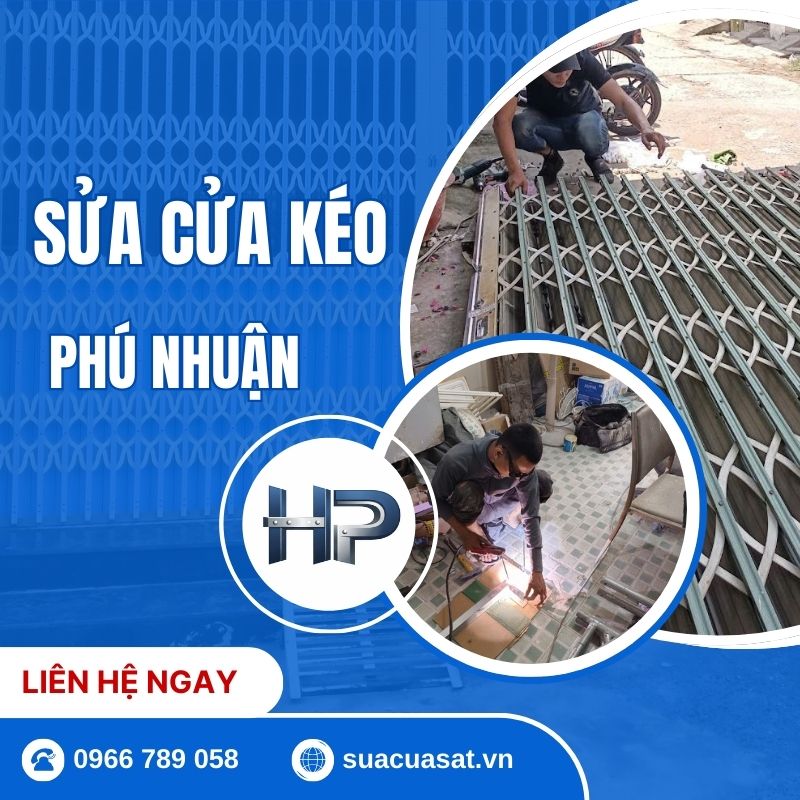 Sửa Cửa Kéo Phú Nhuận – Thợ Sửa Cửa Kéo Tại Nhà 24/7, Có Mặt Nhanh