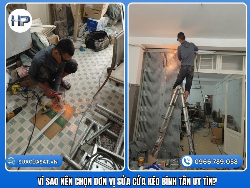 Vì Sao Nên Chọn Đơn Vị Sửa Cửa Kéo Bình Tân Uy Tín?