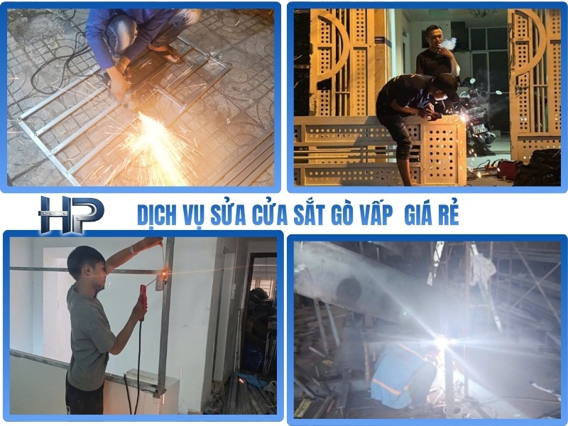 Các hạng mục dịch vụ Sửa Cửa Sắt Hòa Phát triển khai tại Gò Vấp