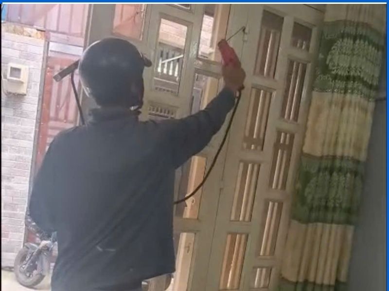 Công trình sửa bản lề thực tế tại Gò Vấp