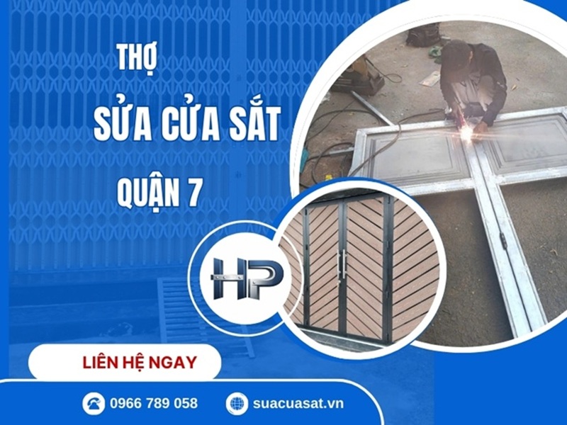 sửa chữa cửa sắt Quận 7