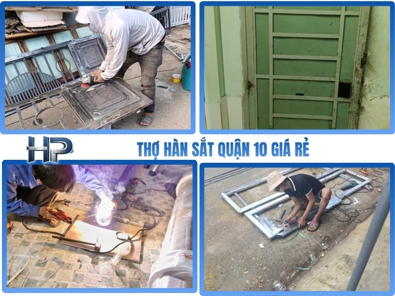 Đội thợ sửa cửa sắt – thợ hàn Quận 10 tay nghề cao, làm có tâm