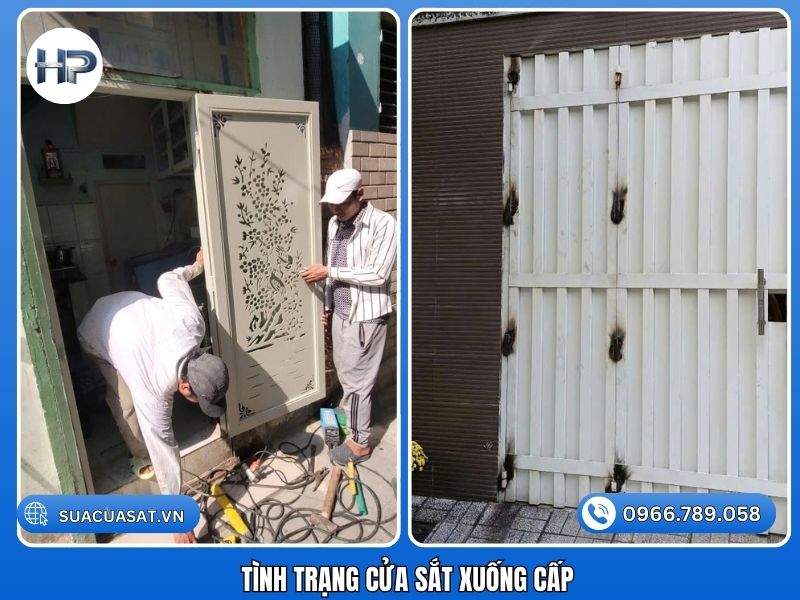 Tình Trạng Cửa Sắt Xuống Cấp Và Nhu Cầu Sửa Cửa Sắt Quận 7