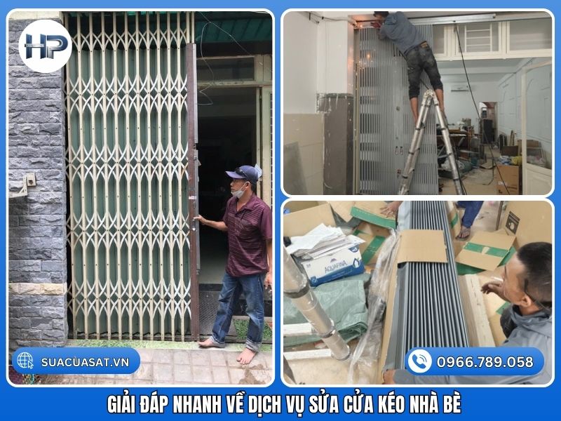 Giải Đáp Nhanh Về Dịch Vụ Sửa Cửa Kéo Nhà Bè