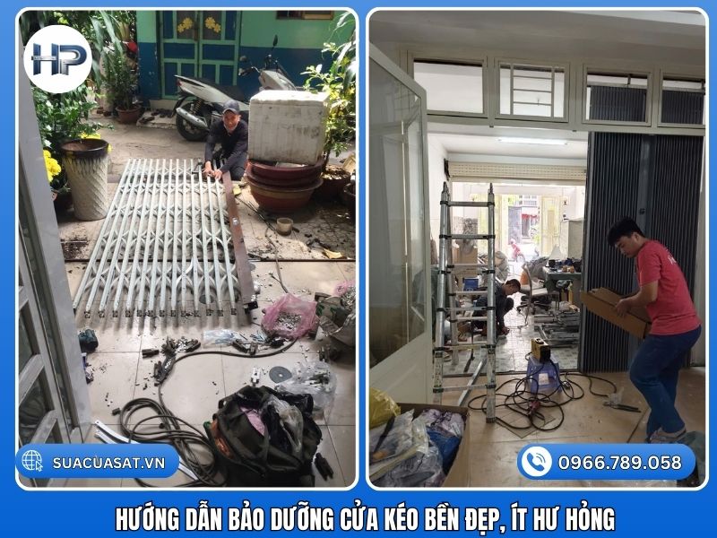 Hướng Dẫn Bảo Dưỡng Cửa Kéo Bền Đẹp, Ít Hư Hỏng