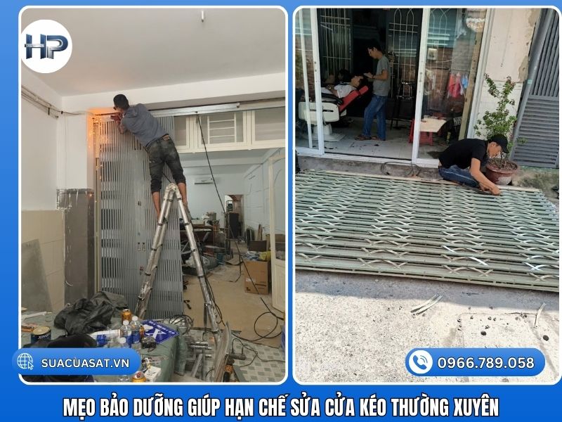 Mẹo Bảo Dưỡng Giúp Hạn Chế Sửa Cửa Kéo Thường Xuyên