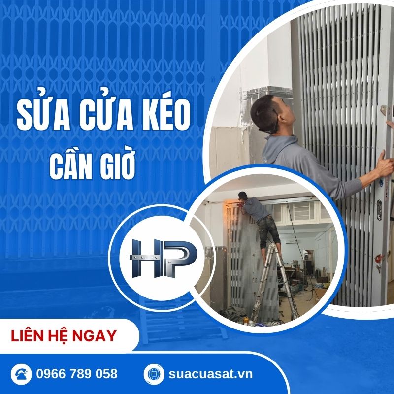 Sửa Cửa Kéo Cần Giờ Uy Tín – Có Mặt Nhanh 15 Phút, Phục Vụ 24/7