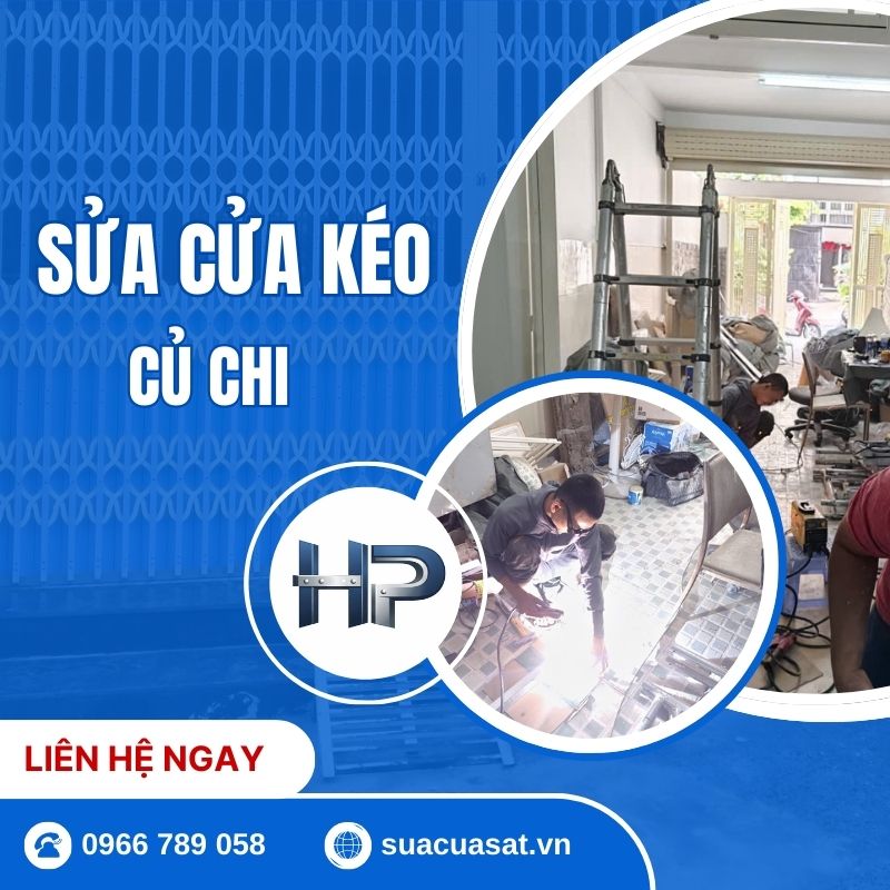 Sửa Cửa Kéo Củ Chi Giá Rẻ, Uy Tín – Thợ Giỏi Đến Ngay Sau 15 Phút