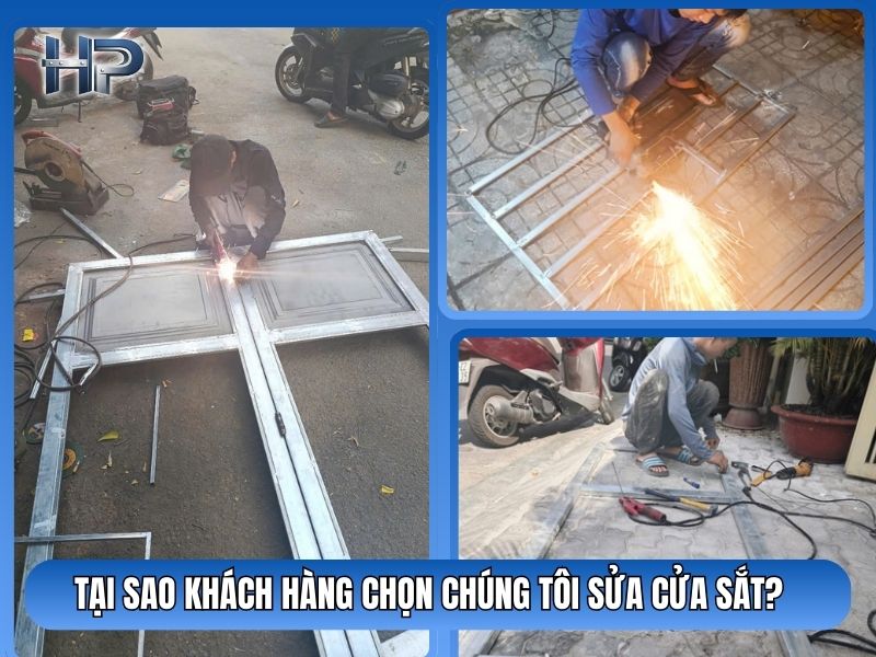 Kỹ thuật viên tư vấn phương án phục hồi chân khung bị rỉ