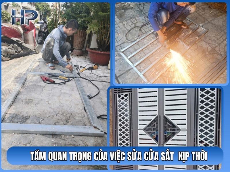 Nhiều gia chủ thường chủ quan với những hỏng hóc nhỏ của cửa sắt. Tuy nhiên, một vết nứt nhỏ mối hàn hay tiếng kêu cọt kẹt hôm nay có thể dẫn đến việc sập cửa ngày mai. Dưới đây là lý do bạn cần liên hệ dịch vụ sửa cửa sắt Bình Tân ngay khi thấy dấu hiệu bất thường.