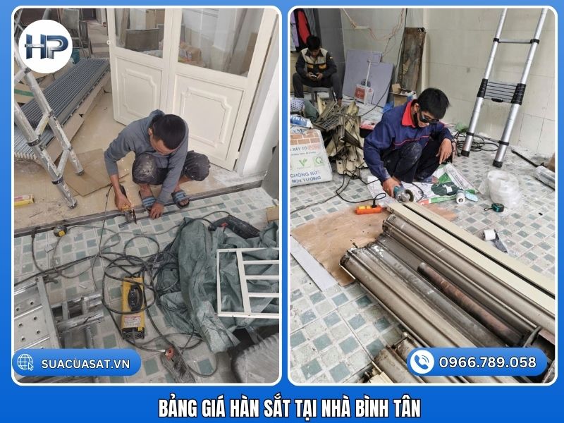 Bảng Giá Hàn Sắt Tại Nhà Bình Tân Năm 2026
