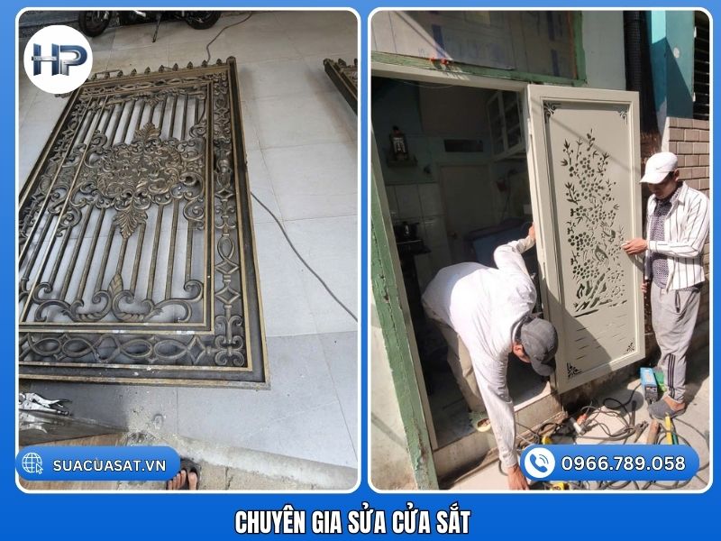 Chuyên gia sửa cửa sắt tại nhà TPHCM: Bắt đúng bệnh, trị dứt điểm