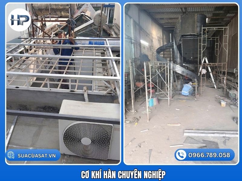 Thợ Hàn Khung Sắt Hòa Phát Hỗ Trợ Nhanh Cả Ngày Lẫn Đêm