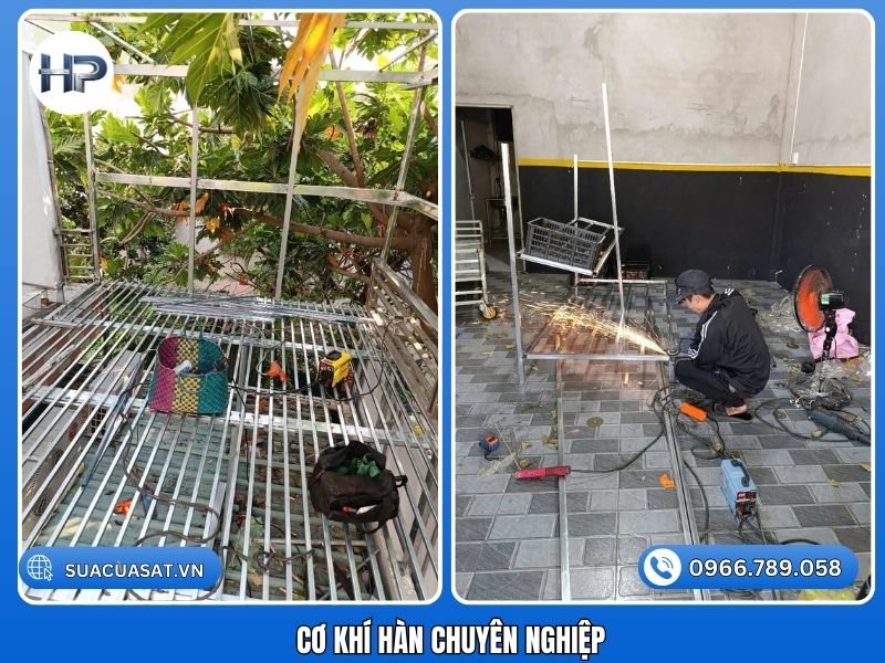 Liên Hệ Đội Ngũ Thợ Hàn Sắt Quận 5 &Cơ Khí Hàn Chuyên Nghiệp TPHCM