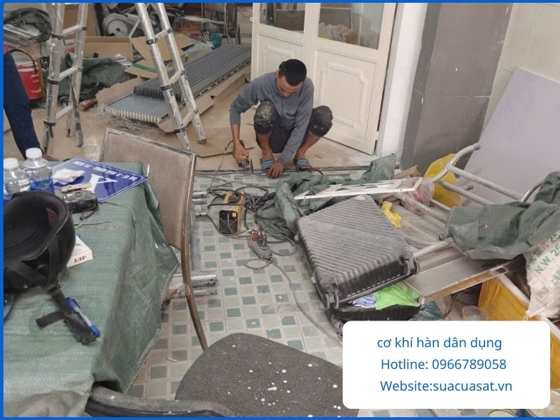 Các Hạng Mục Thợ Hàn Sắt Tại Nhà Quận Tân Bình Thường Nhận Thi Công