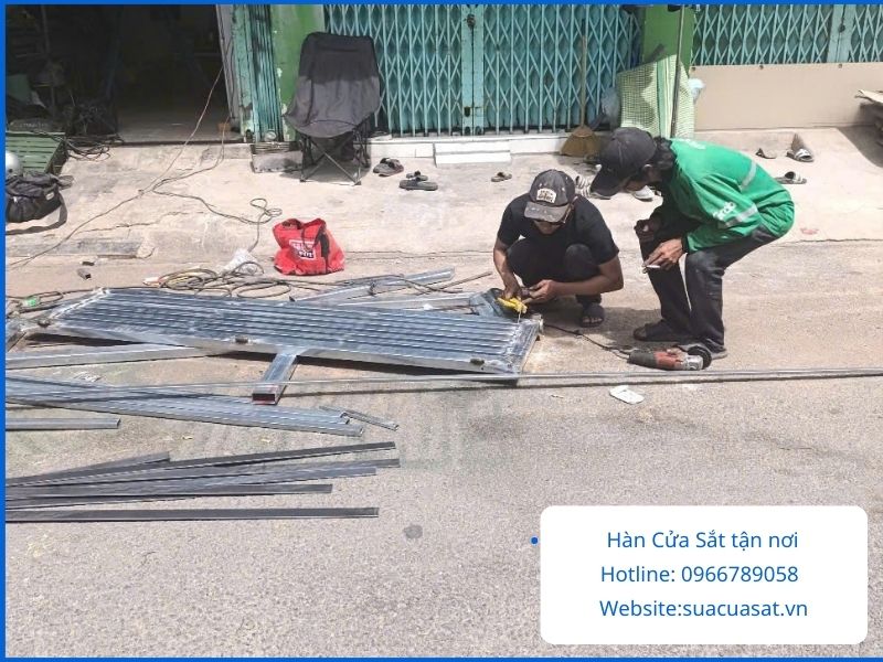 Hàn Cửa Sắt Tại Nhà Quận 12 – Thợ Đến Nhanh, Phục Vụ 24/7