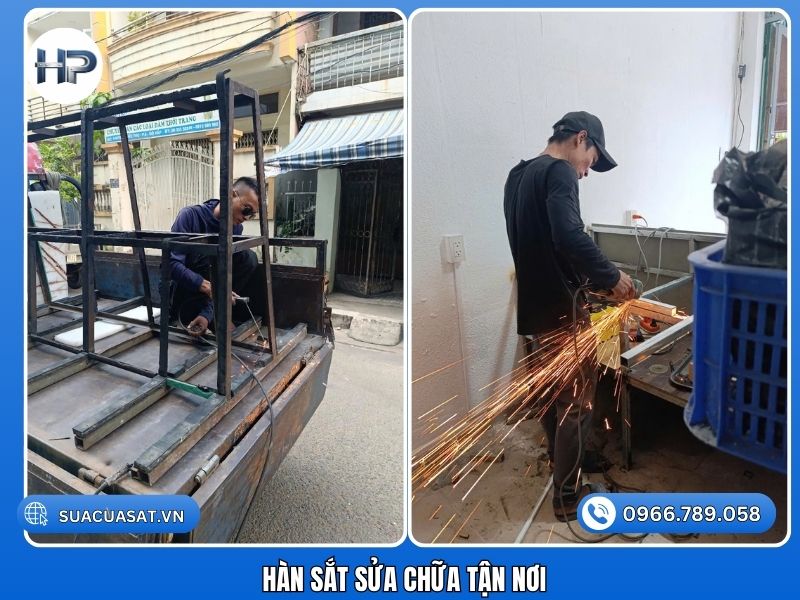 Đội ngũ Sửa Cửa Sắt Hòa Phát luôn sẵn sàng lên đường mọi lúc