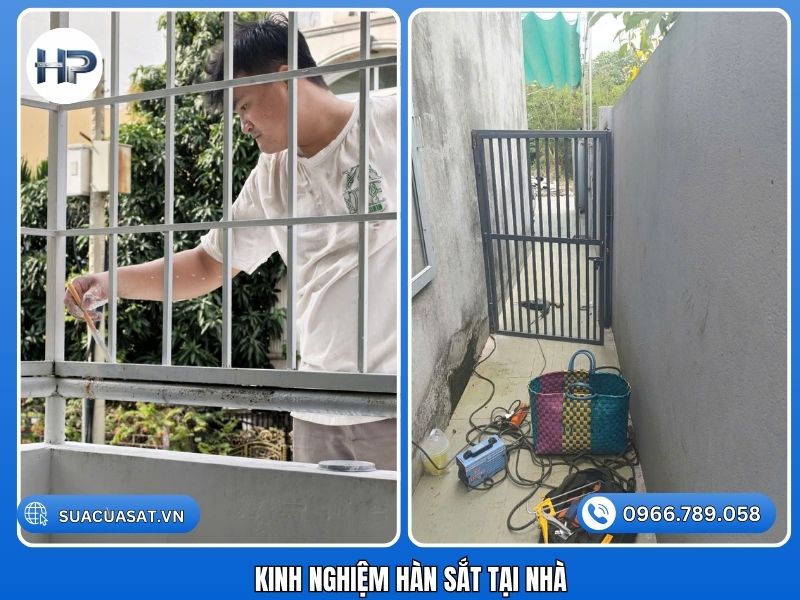 Kinh Nghiệm Hàn Sắt Tại Nhà Từ Thợ Cơ Khí Chuyên Nghiệp