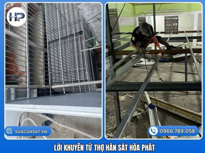 Lời Khuyên Từ thợ hàn sắt hòa phát