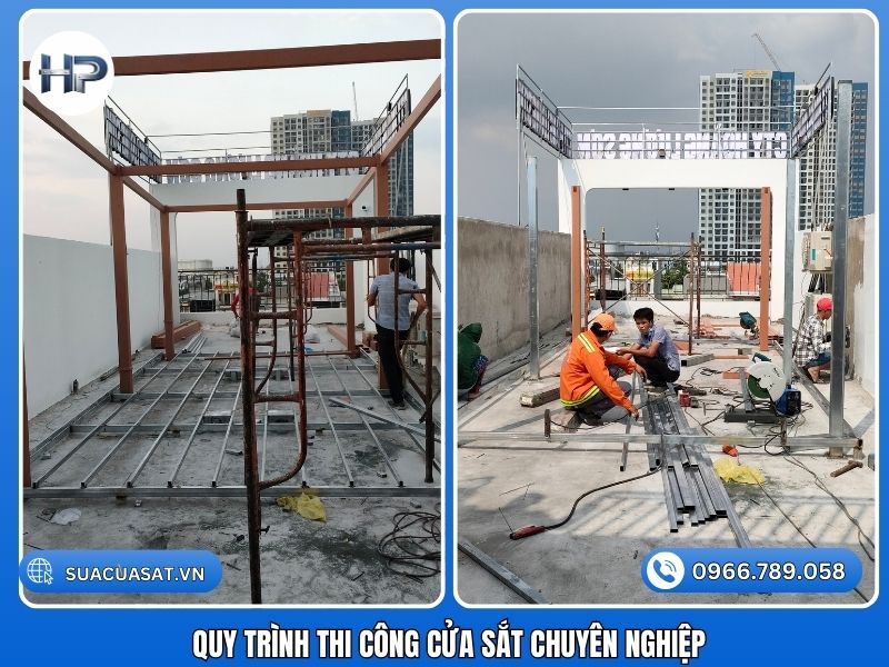 Quy Trình Thi Công Cửa Sắt Gò Vấp Nhanh Chóng, Chuyên Nghiệp