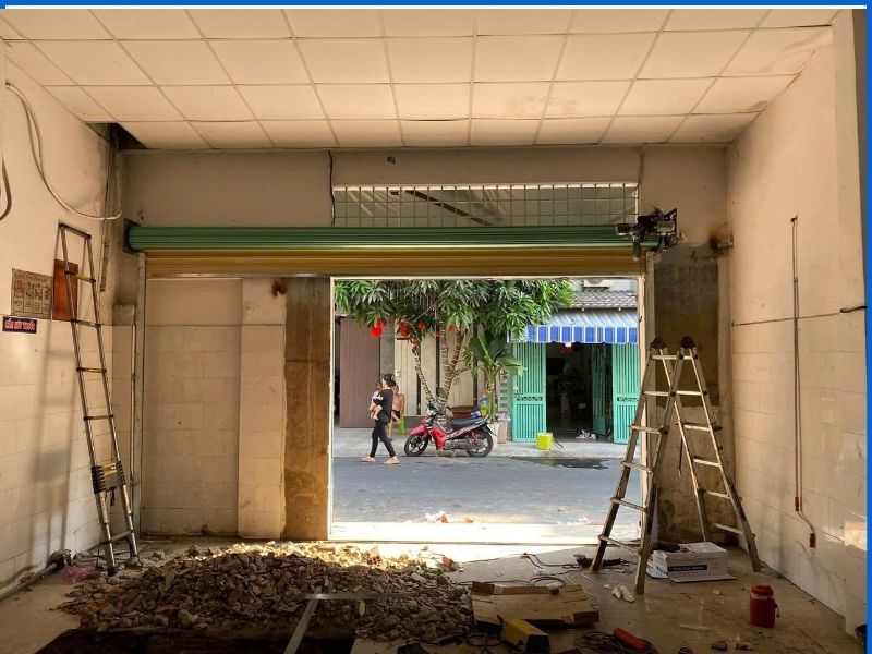Công trình thực tế: Sửa cửa cuốn tận nơi, xử lý kẹt lá và hỏng mô tơ