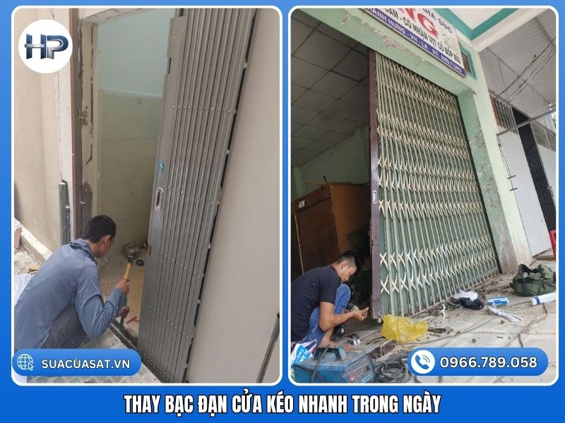 Tổng Hợp Câu Hỏi Về Thay Bạc Đạn Cửa Kéo