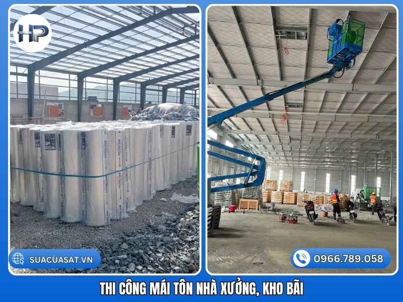 Vị Trí Lợp Mái Tôn Phổ Biến Nhất Hiện Nay