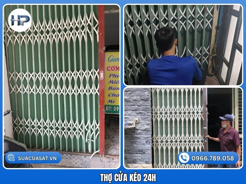 Gọi Thợ Cửa Kéo 24h Nhanh Chóng Tại TPHCM