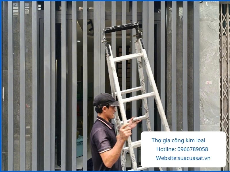 Lưu Ý Quan Trọng Khi Sửa Cửa Sắt Từ Thợ Hàn Sắt Hòa Phát