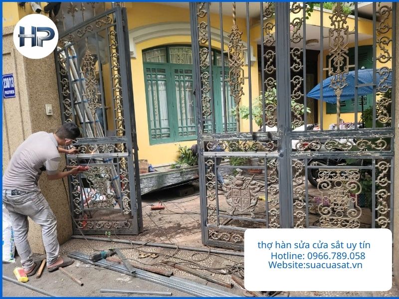 Khẳng định uy tín của thợ hàn sửa cửa sắt Hòa Phát