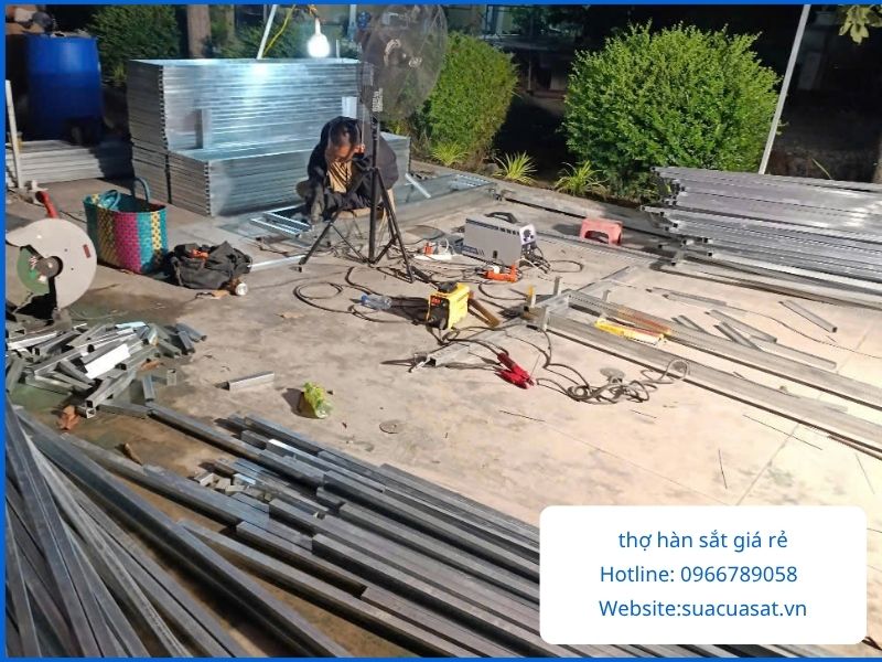 Chi Phí Thợ Hàn Sắt Nhà Bè Chuẩn 2026