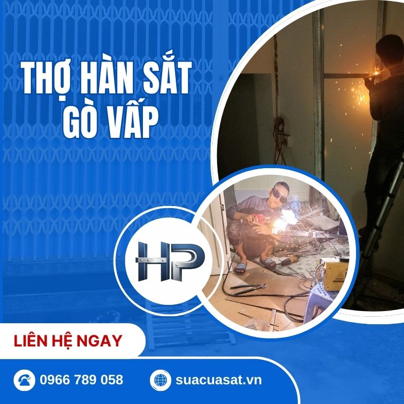 Thợ Hàn Sắt Gò Vấp 24/7
