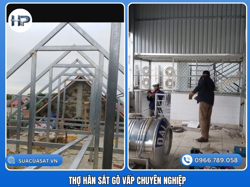 Liên Hệ Thợ Hàn Khung Sắt Gò Vấp Tại Nhà – Hỗ Trợ Nhanh 24/7