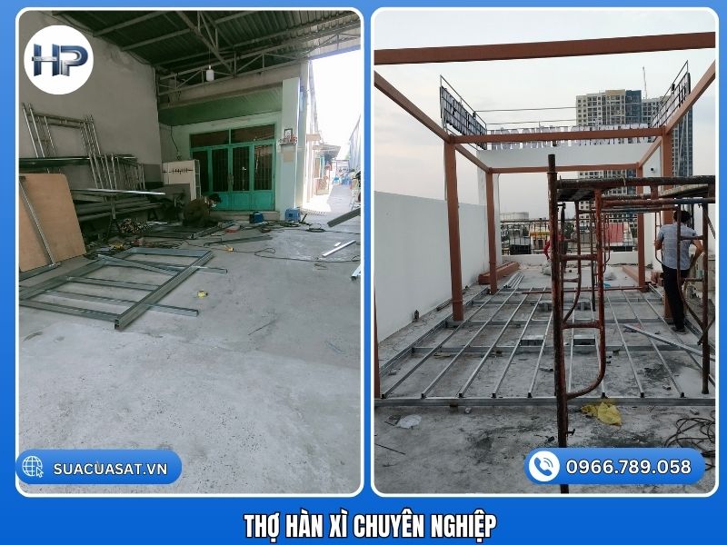 Quy Trình Thợ Hàn Sắt Bình Thạnh Thi Công An Toàn Và Bền Chắc