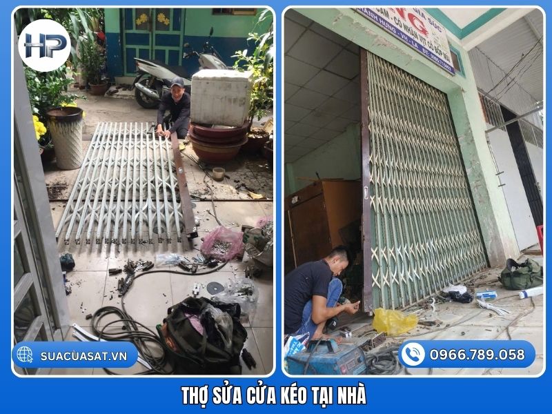 Gọi Thợ Sửa Cửa Kéo Đài Loan Tại Nhà TPHCM 24/7 Siêu Tốc