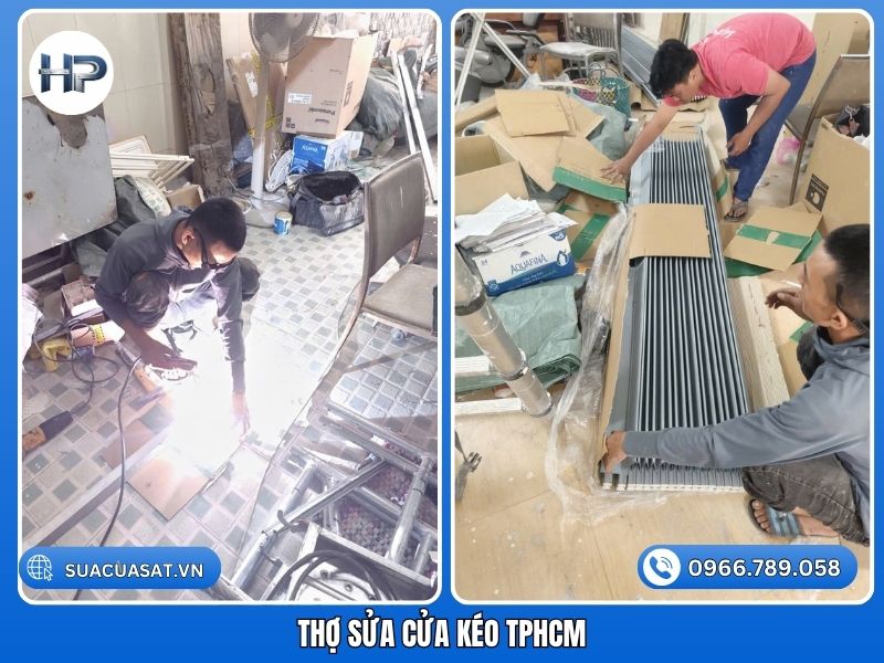Lý Do Khách Tin Chọn Thợ Sửa Cửa Kéo TPHCM