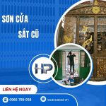 Sơn Cửa Sắt Cũ – Giải Pháp Làm Mới Cửa Sắt Rỉ Sét, Bong Tróc Hiệu Quả