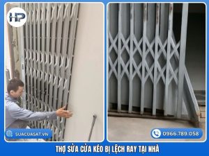 Sửa Cửa Kéo Bị Lệch Ray – Xác Định Lỗi Ray Hay Bánh Xe