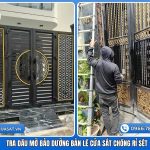 Bảo Dưỡng Cửa Sắt Tại TP.HCM – Kiểm Tra, Bôi Trơn Và Xử Lý Sớm